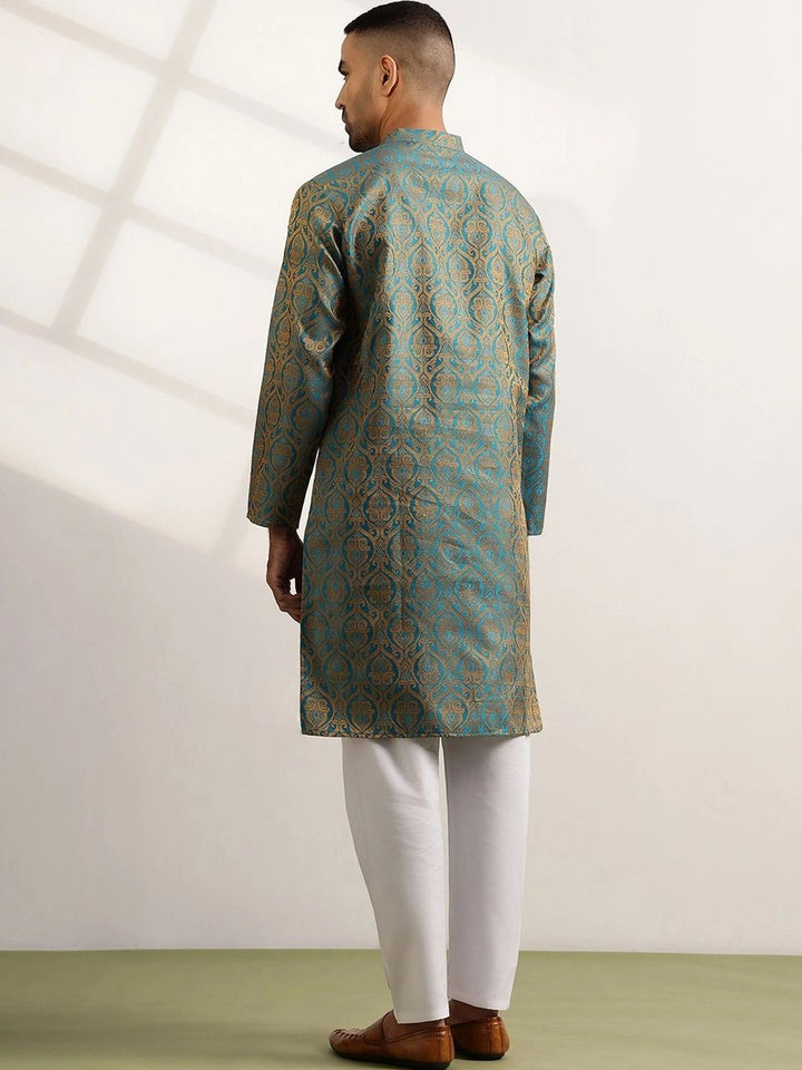 Anouk Men Ethnic Motifs Regular Kurta with Pyjamas