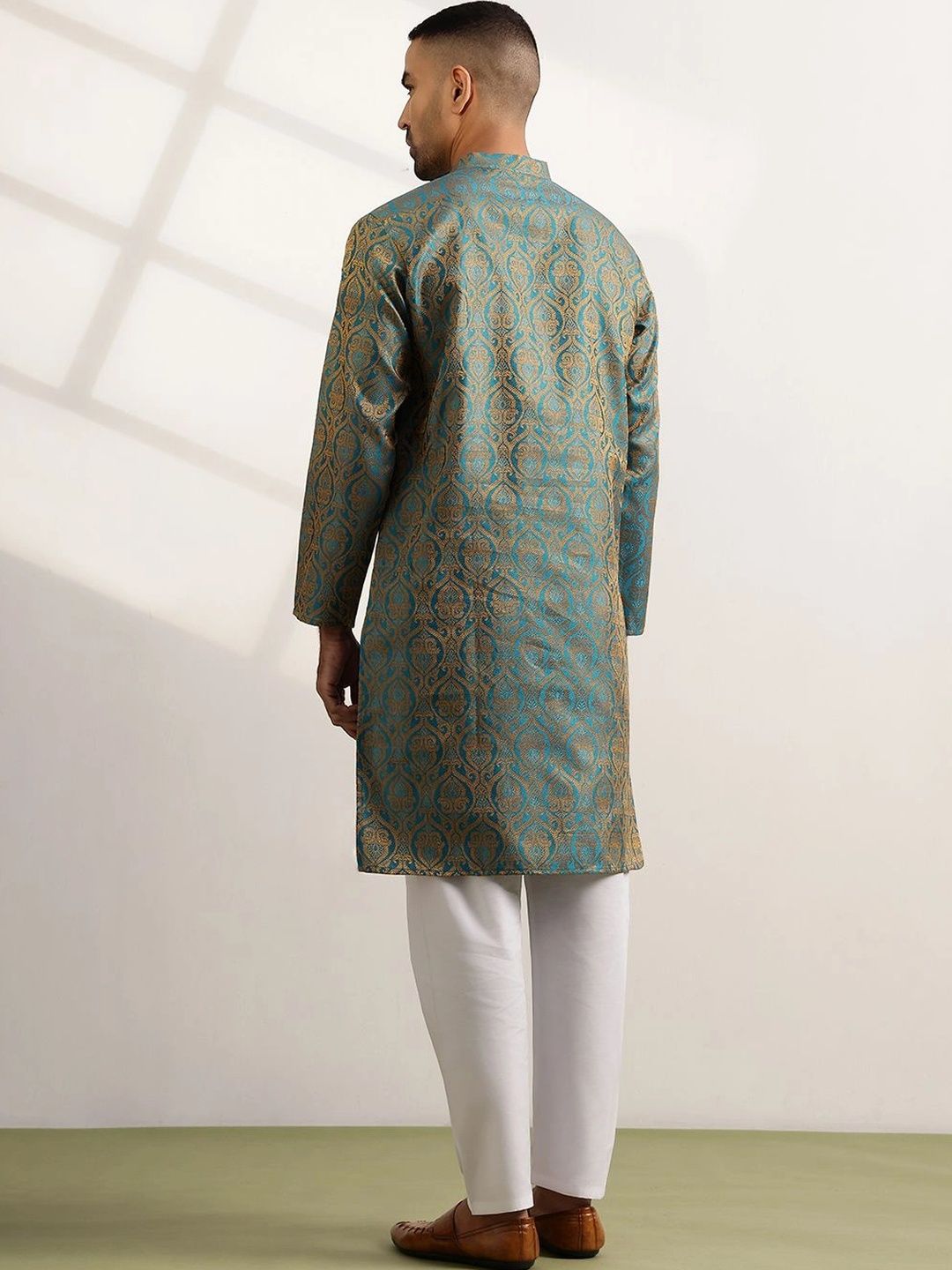 Anouk Men Ethnic Motifs Regular Kurta with Pyjamas