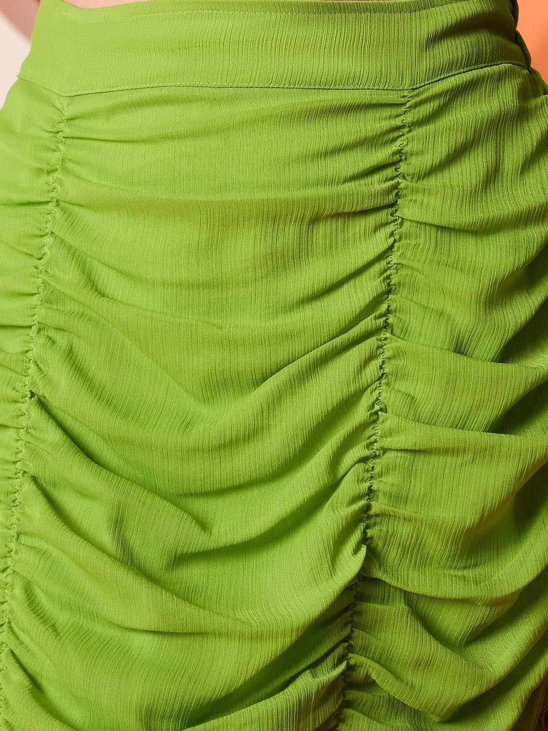 Antheaa Embellished Top With Skirt