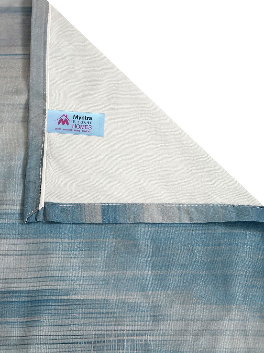 Myntra Elegant Homes Blue Floral 144 TC Cadar Tempat Tidur Single dengan 1 Sarung Bantal