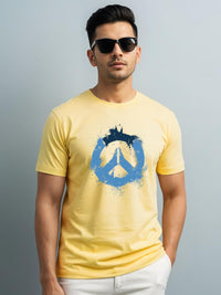 ADRO Men Yellow Tshirts