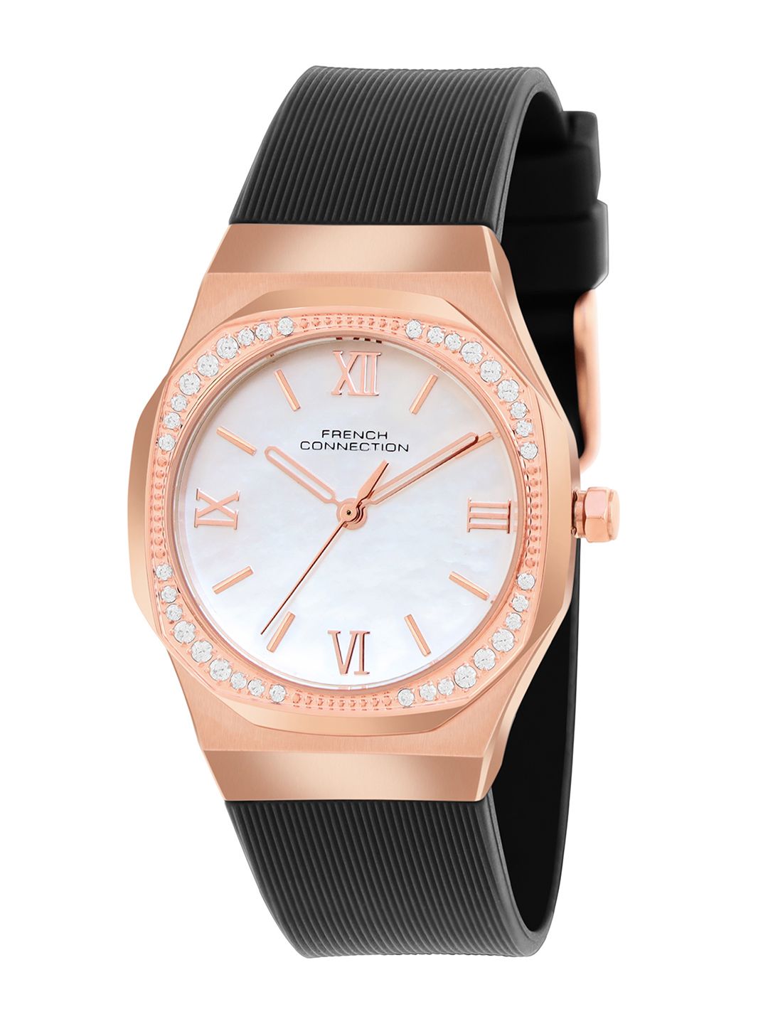 French Connection Women Dial & Bracelet Style Straps Analogue Watch FCH002BL-R