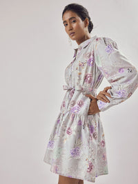 The Label Life Floral Print Shirt Dress