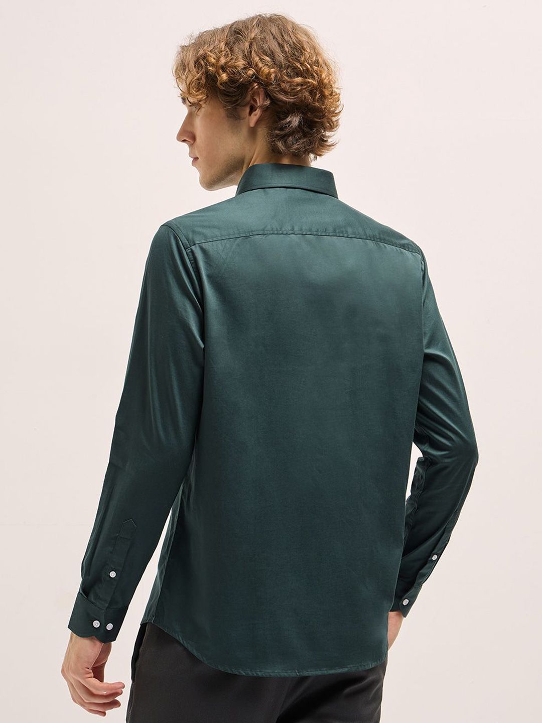 THE BEAR HOUSE Tailored Fit Cotton Formal Shirt