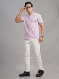 ADRO Men Polo Collar T-shirt
