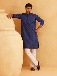 SOJANYA Floral Printed Regular Kurta With Churidar
