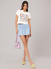 DressBerry Quirky Punk Printed T-shirt