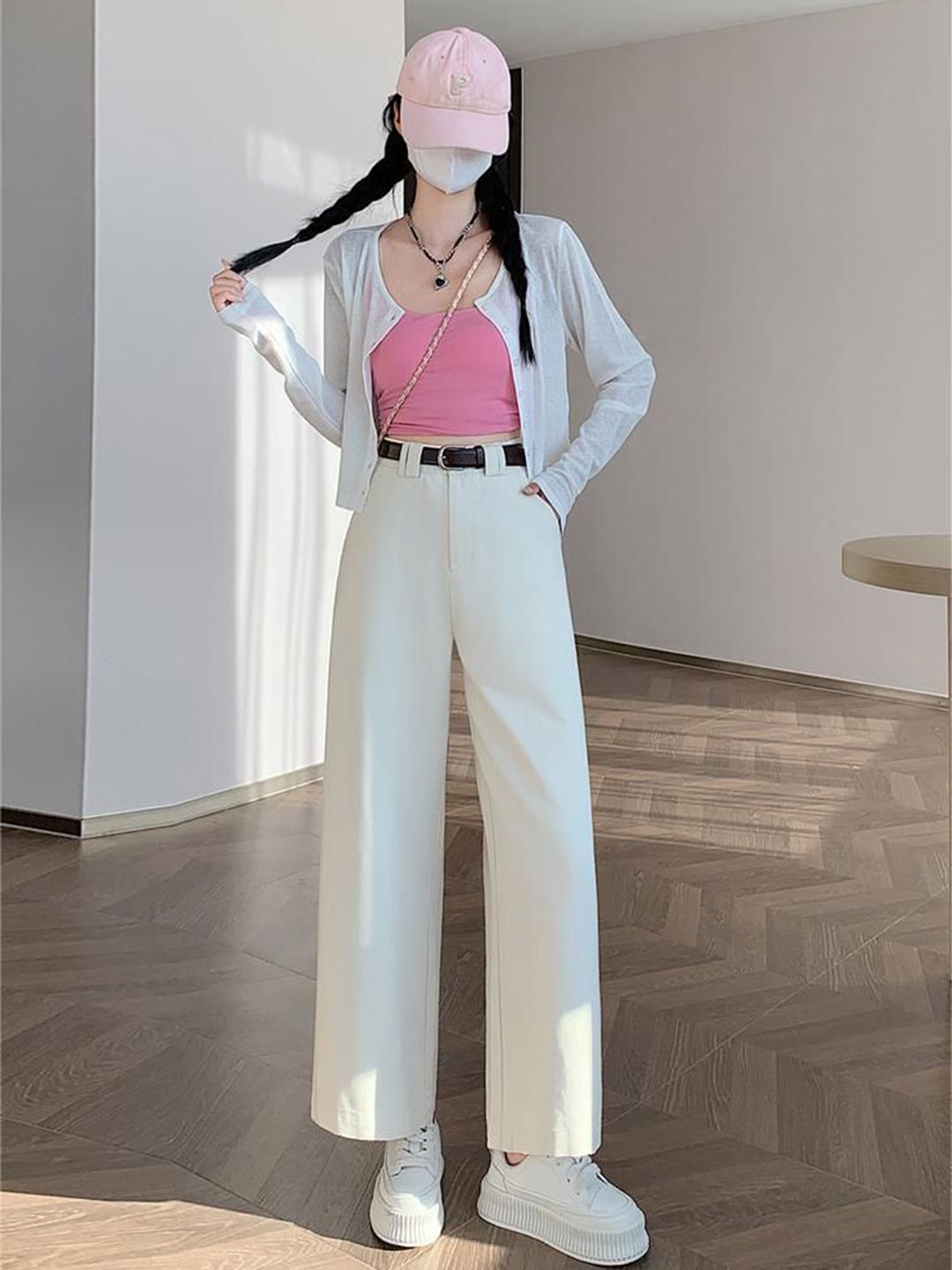 all about you Women Loose Fit High-Rise Trousers