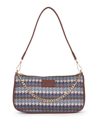 ZOUK Women Textured Baguette Sling Bag