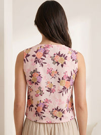 Mamicha Floral Print Top