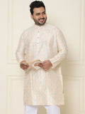SOJANYA PLUS Geometric Embroidered Regular Straight Kurta