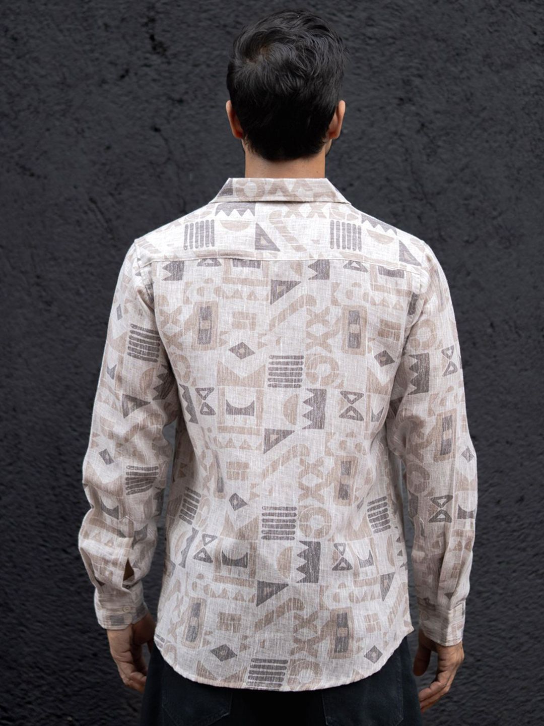 Powerlook Men Opaque Printed Casual Shirt