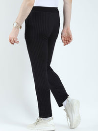 Monte Carlo Men Reka Bentuk Self Rowor Lower Pant