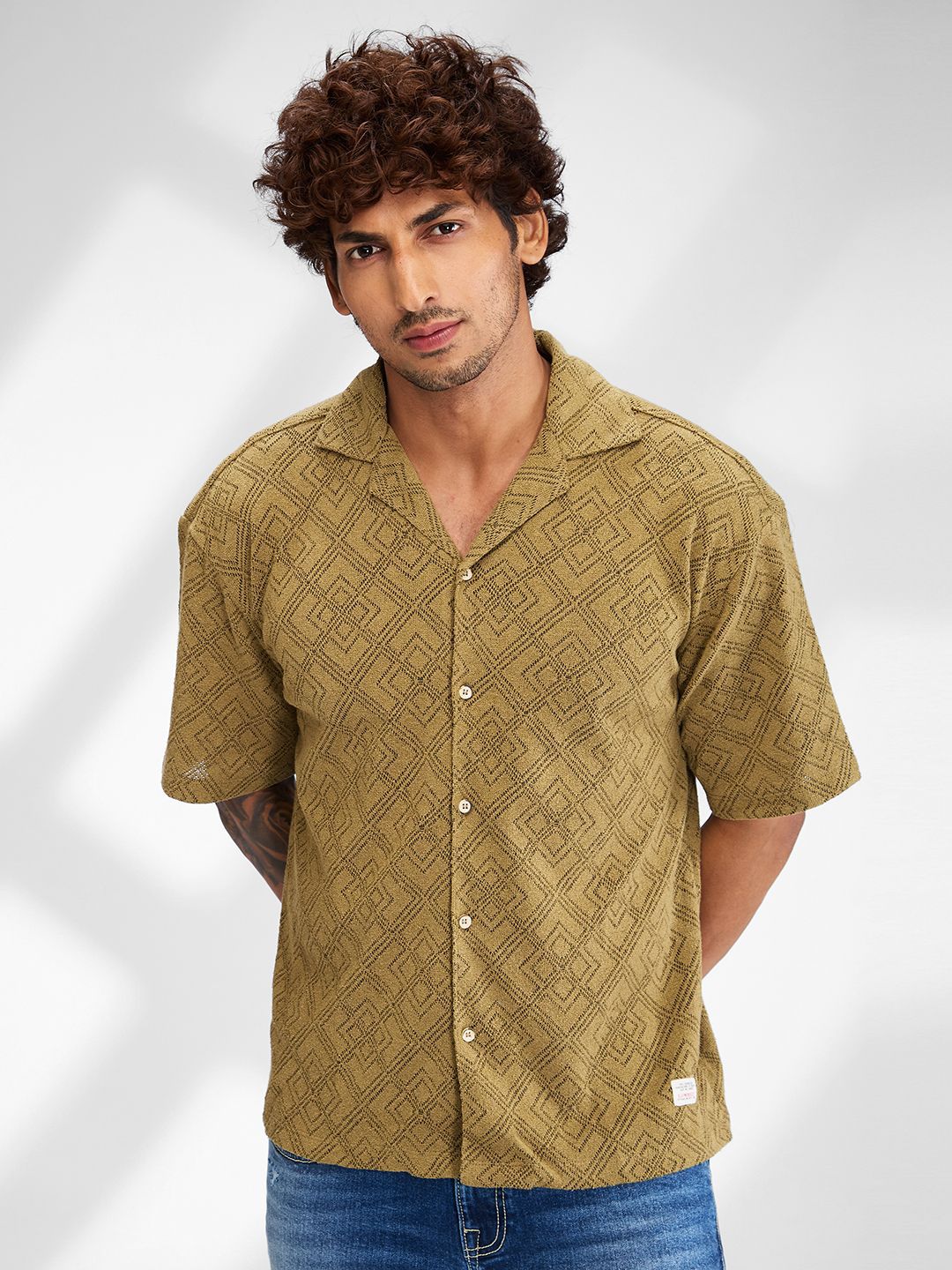 SPYKAR Men Floral Opaque Casual Shirt