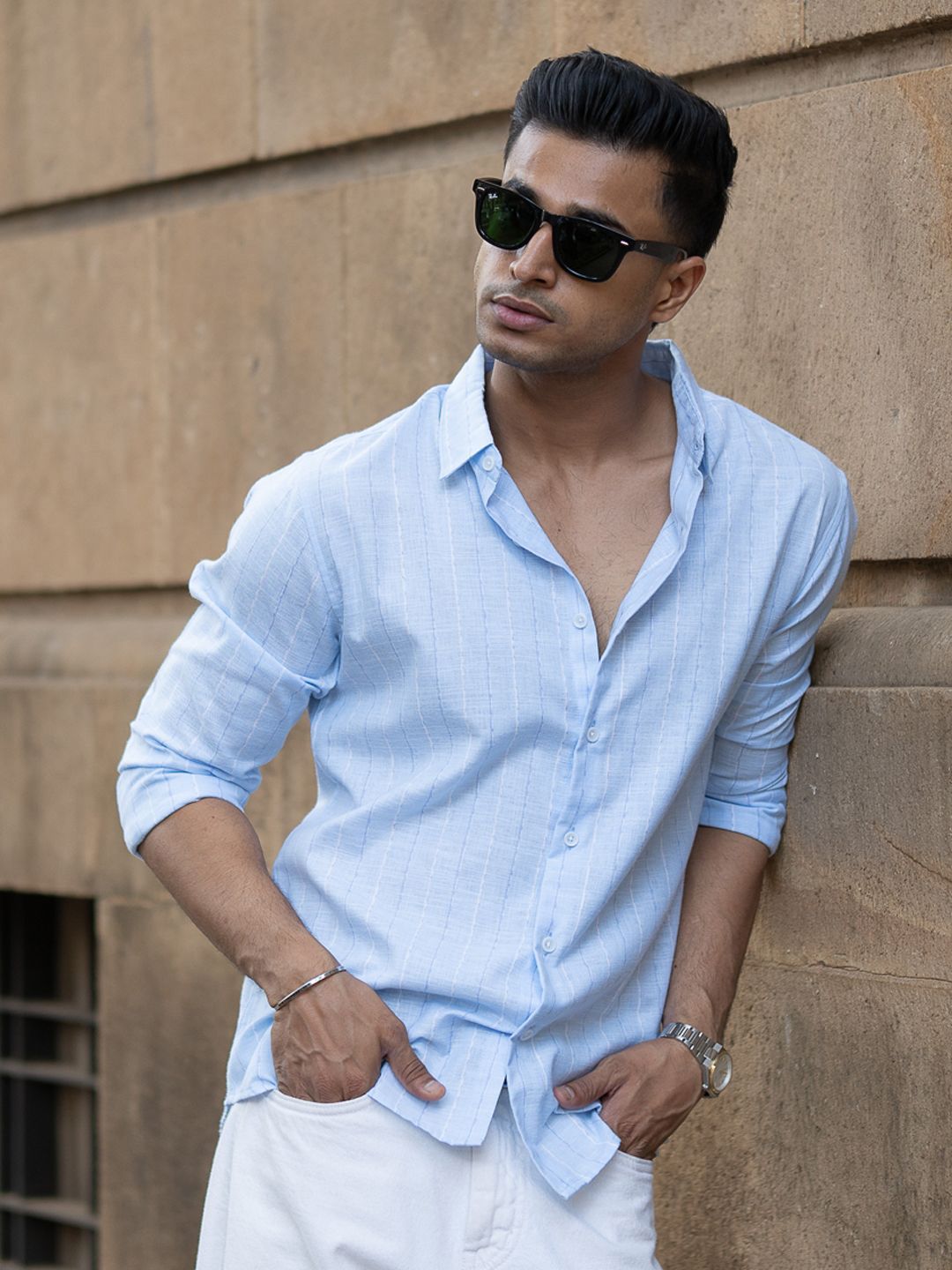 Powerlook Men Opaque Casual Shirt