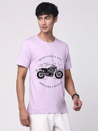 ADRO Men Graphic Printed Round Neck Cotton T-shirt