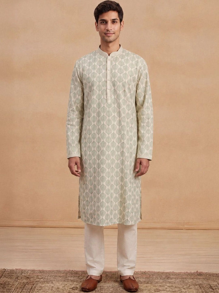 Rumah Chikankari Men Kurta