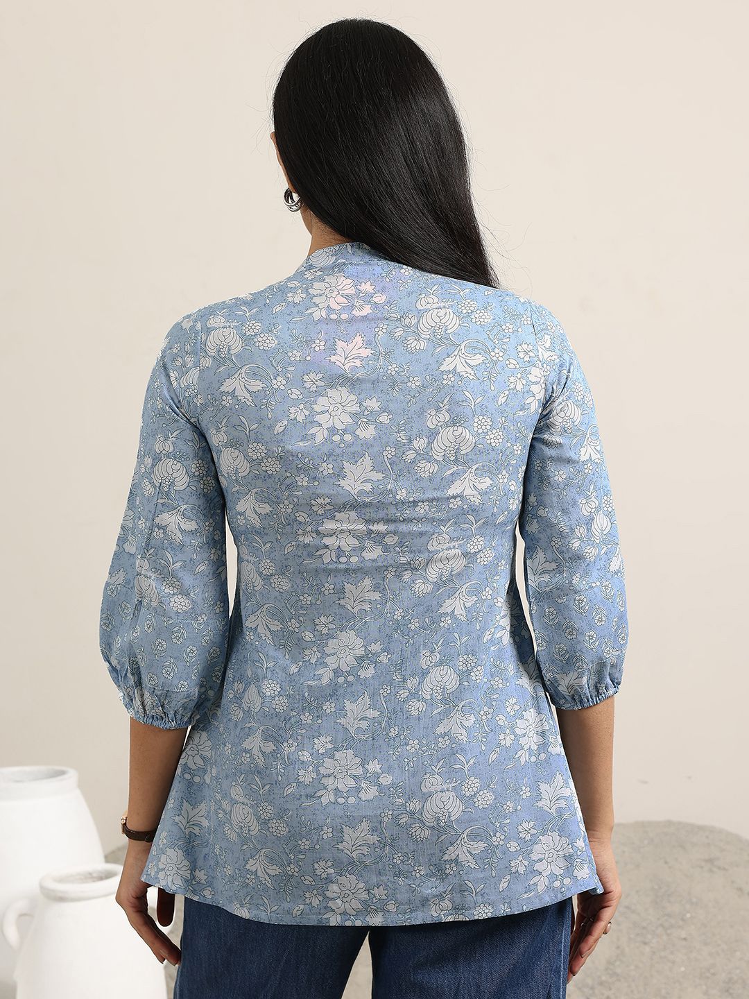 Libas Woven Design Kurti