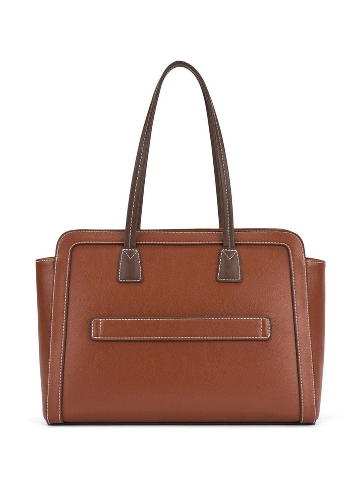 Lino Perros Voyage Commuter Oversized Structured Tote Bag