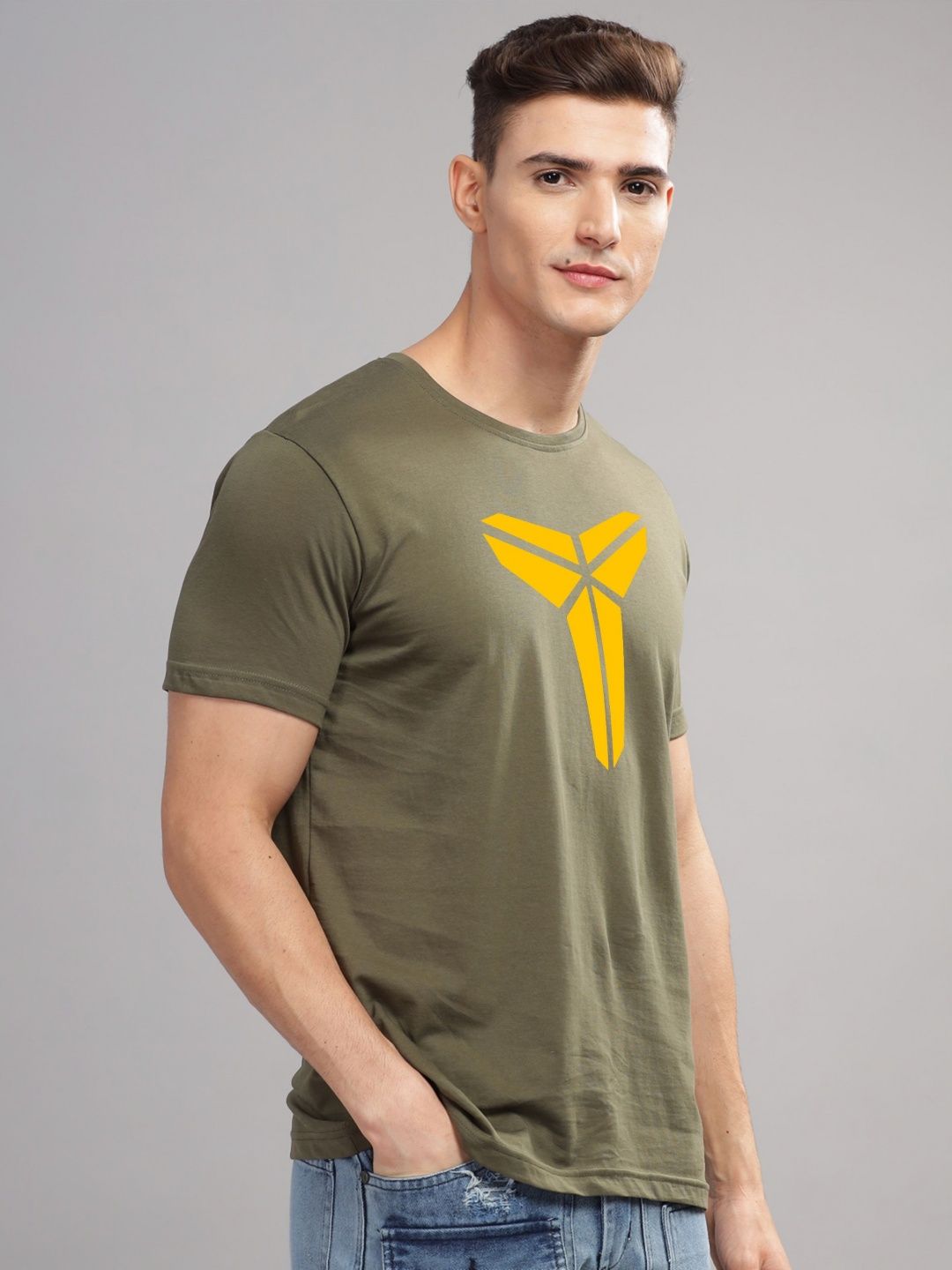 ADRO Men Printed T-shirt