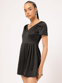 DressBerry V-Neck Basic Playsuit