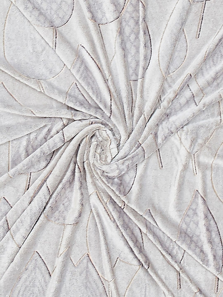 Monte Carlo Grey Ethnic Motifs Printed AC Room 290 GSM Single Bed Blanket