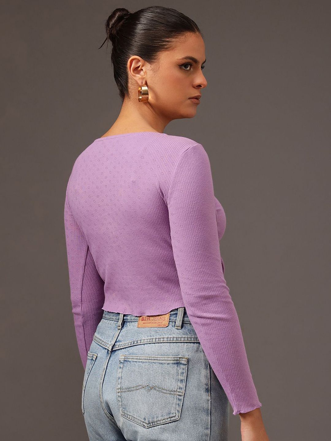 STREET 9 Cotton Crop Top