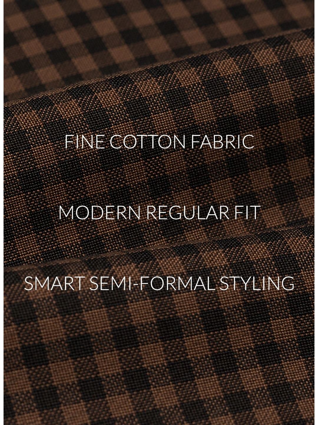 ADRO Men Standard Micro Checks Checked Casual Shirt