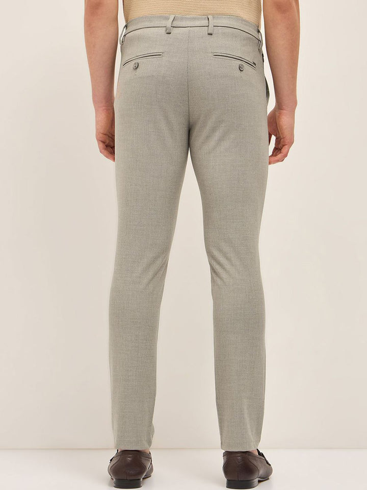 THE BEAR HOUSE Men Slim Fit Trousers