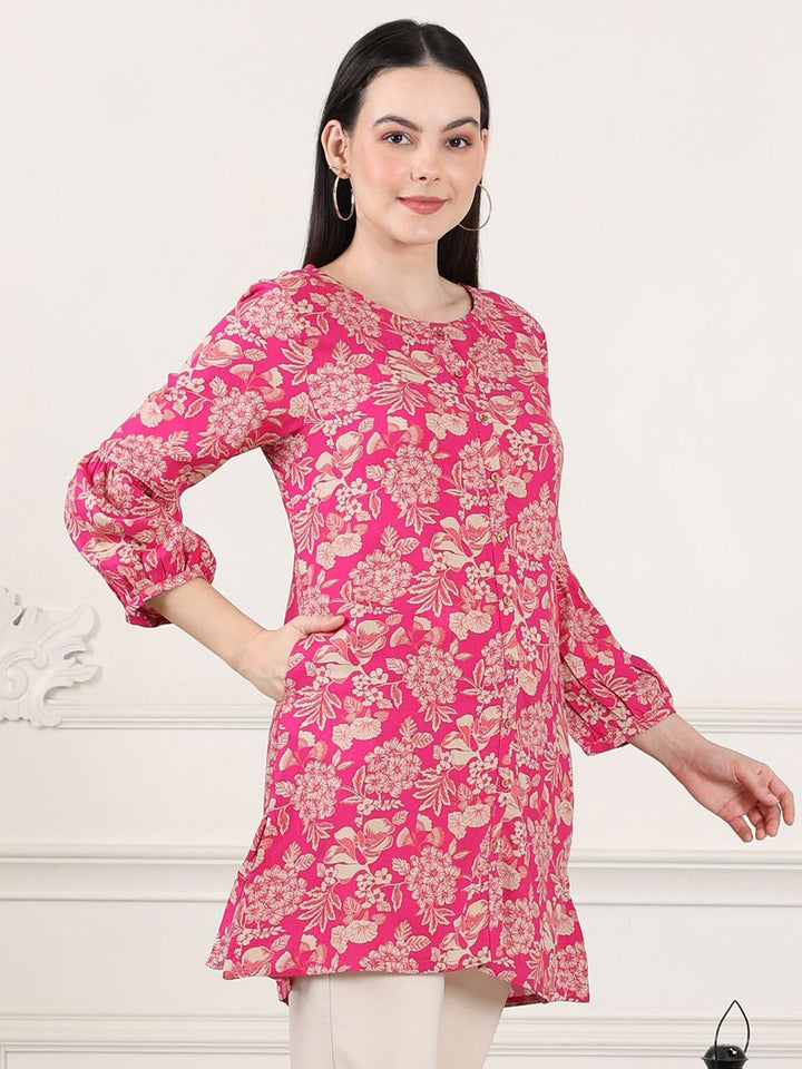 W Printed Tunic