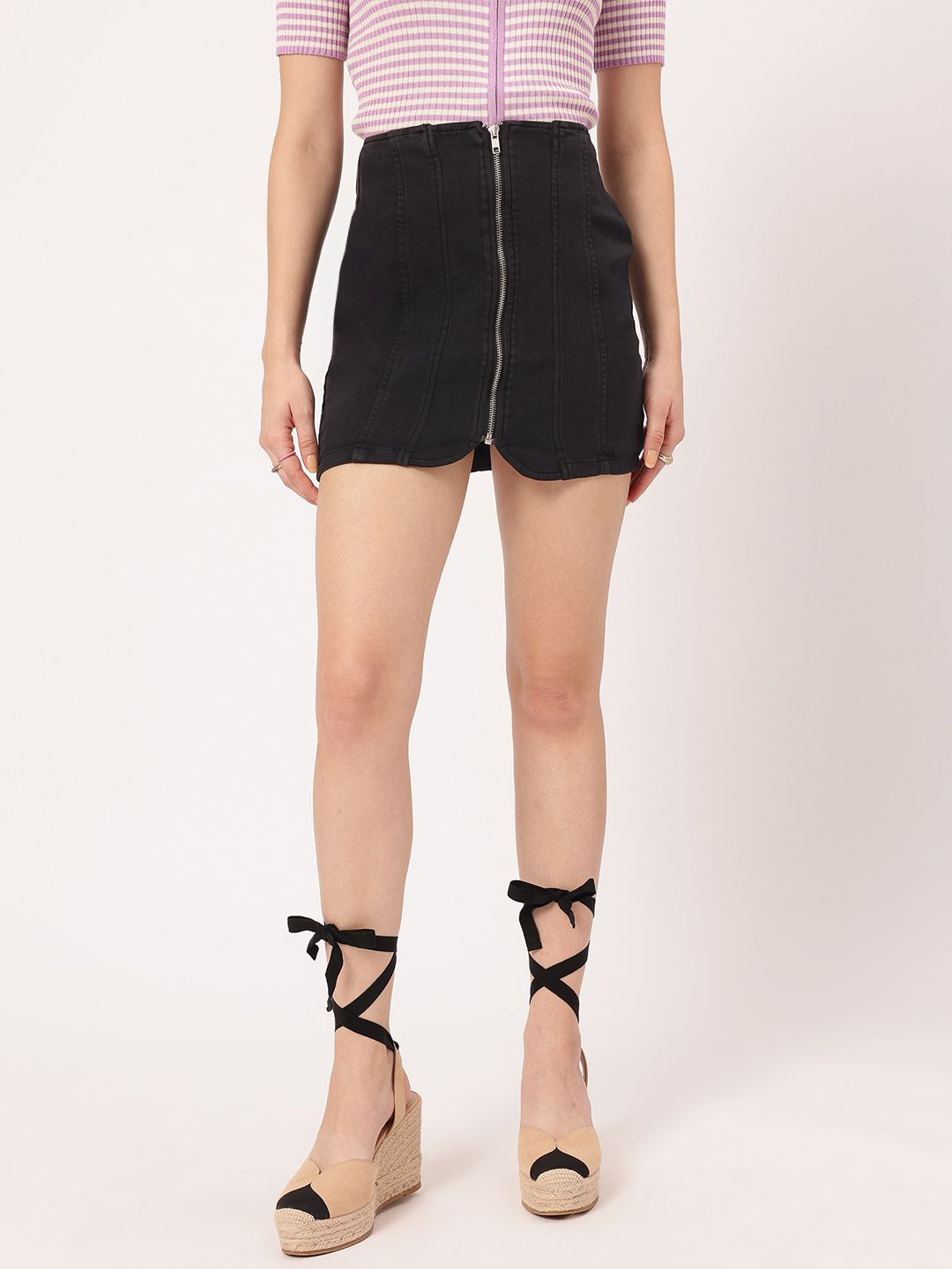 DressBerry Queen Bee Pencil Mini Skirt