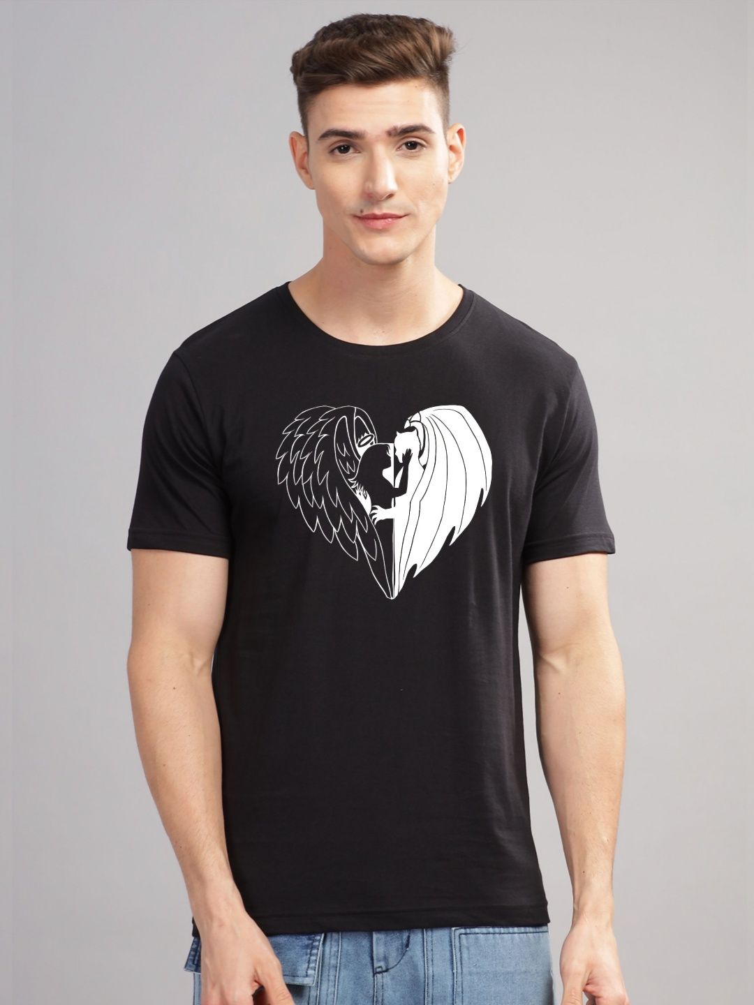 ADRO Men Printed T-shirt