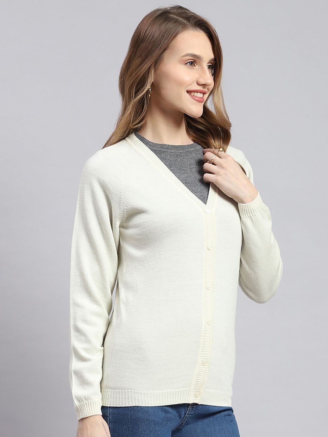 Monte Carlo Women Woollen Cardigan
