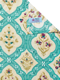 Myntra Elegant Homes Multicolor Floral 300 TC King Double Bedsheet dengan 2 Sarung Bantal