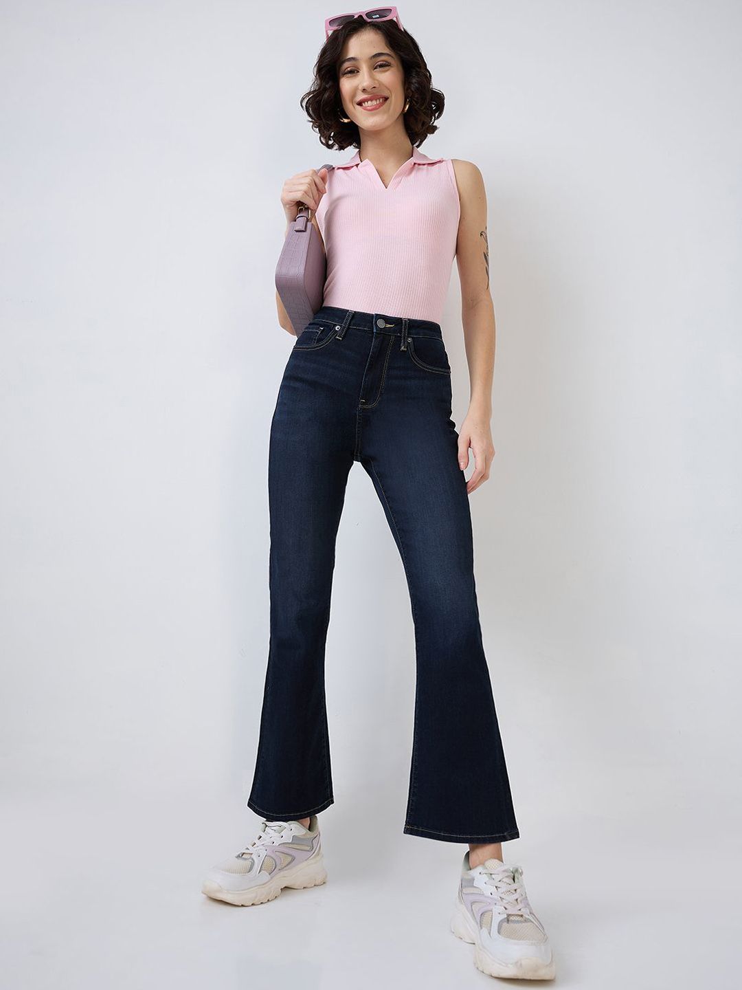 SPYKAR Women High-Rise  Boot Cut Jeans