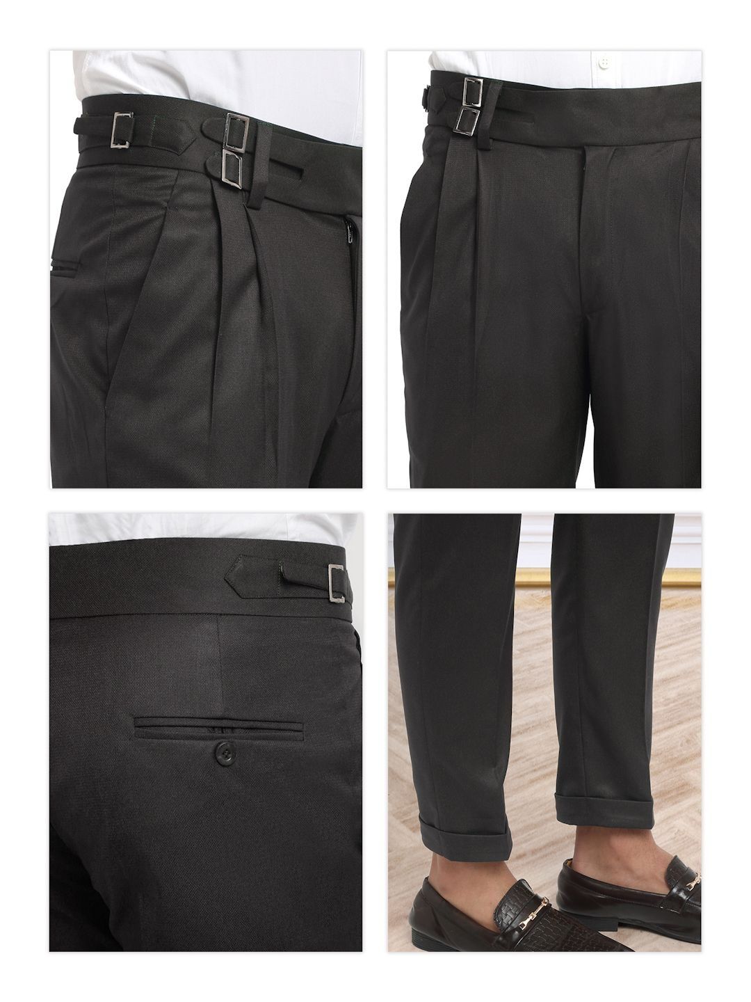 Moda Rapido Men Slim Fit Easy Wash Trousers