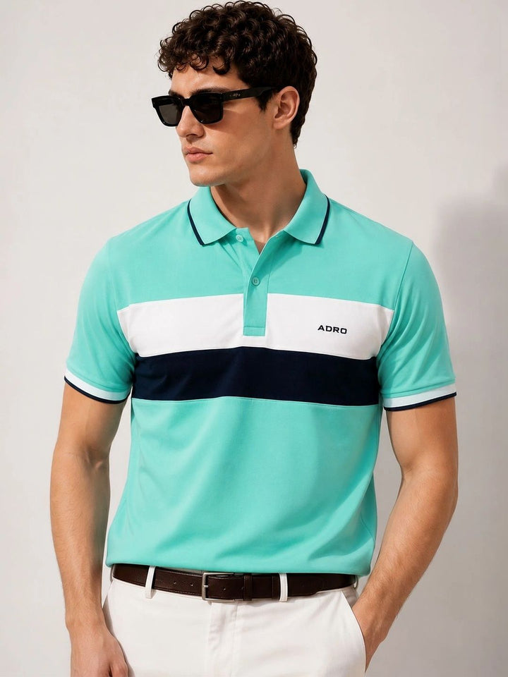 Baju-T Kolar Polo Berkolar ADRO Lelaki