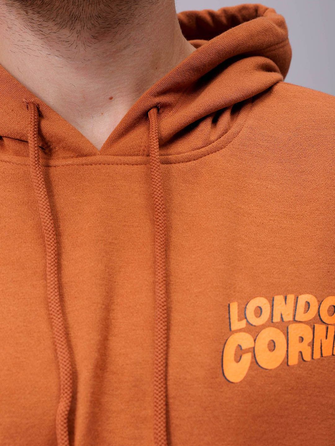 The Indian Garage Co Men Printed Hooded Sweatshirt