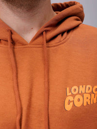 The Indian Garage Co Men Printed Hooded Sweatshirt