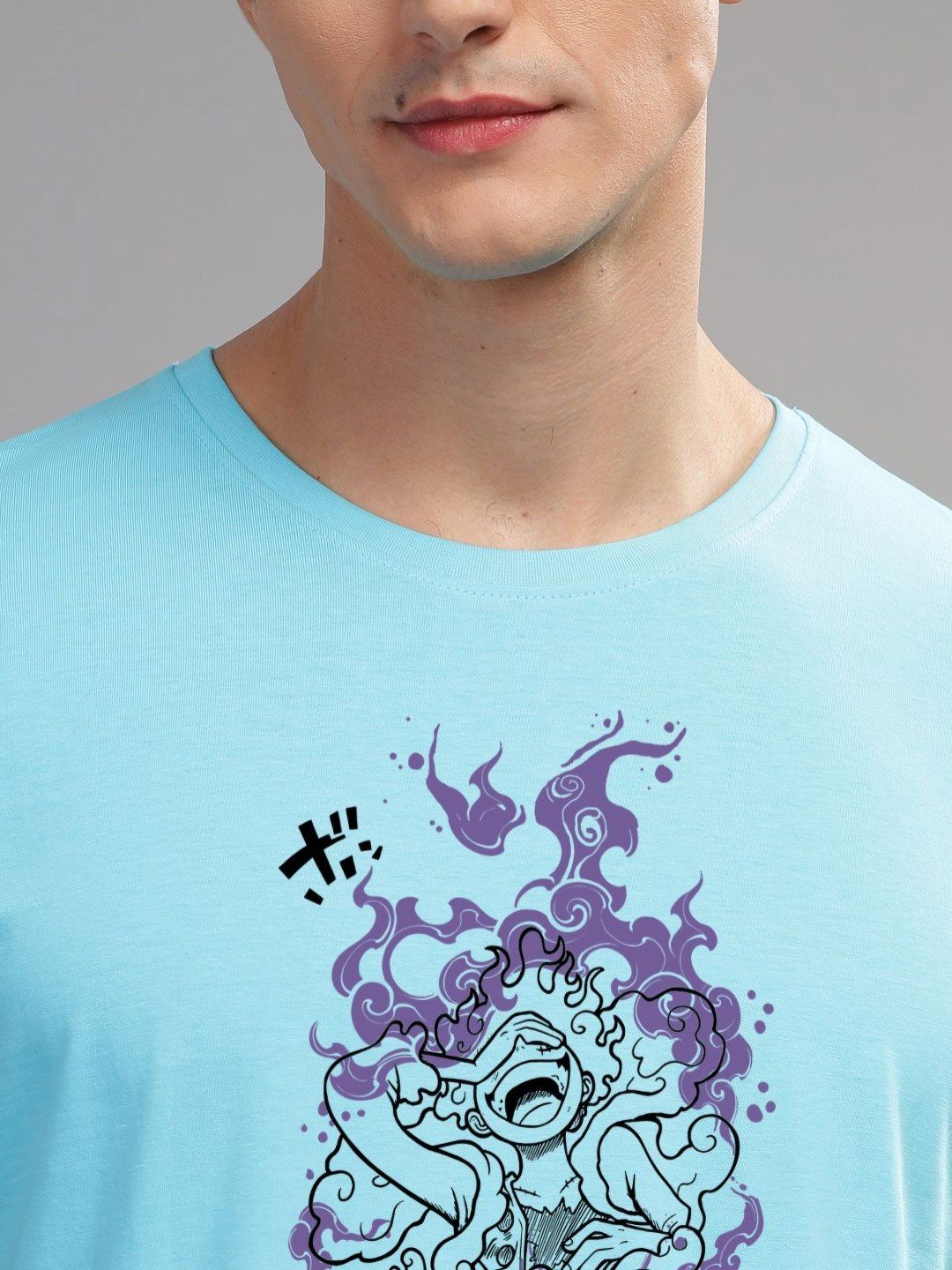 ADRO Men Typography Printed Applique T-shirt
