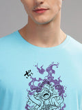 ADRO Men Typography Printed Applique T-shirt