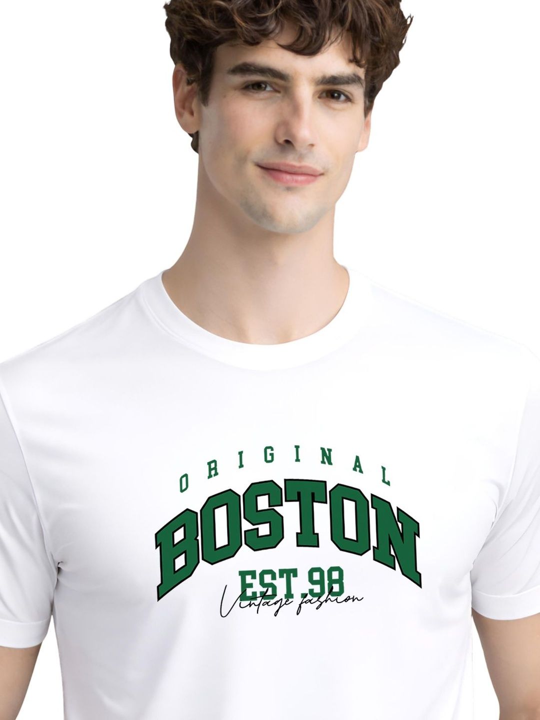 ADRO Men Typography Printed T-shirt