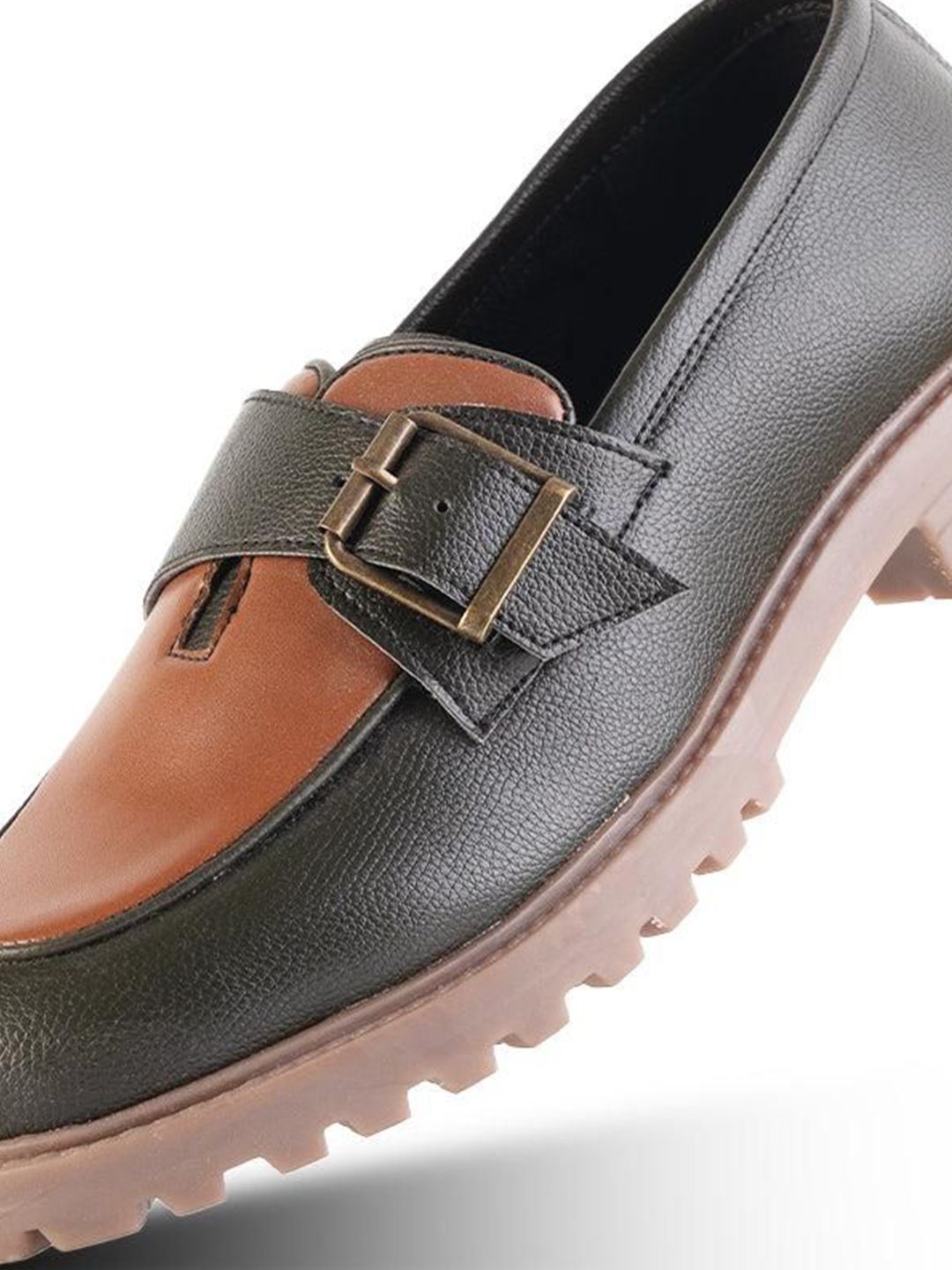MONKSTORY Men Cosmopolitan Buckled Loafers