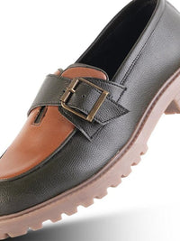 MONKSTORY Men Cosmopolitan Buckled Loafers