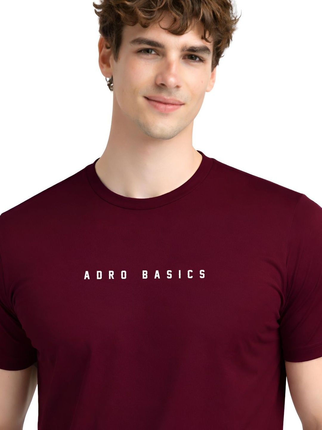 ADRO Men Typography Printed T-shirt