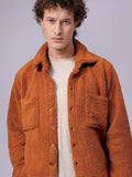 The Indian Garage Co Men Fleece Regular Fit Casual Winter Overshirt