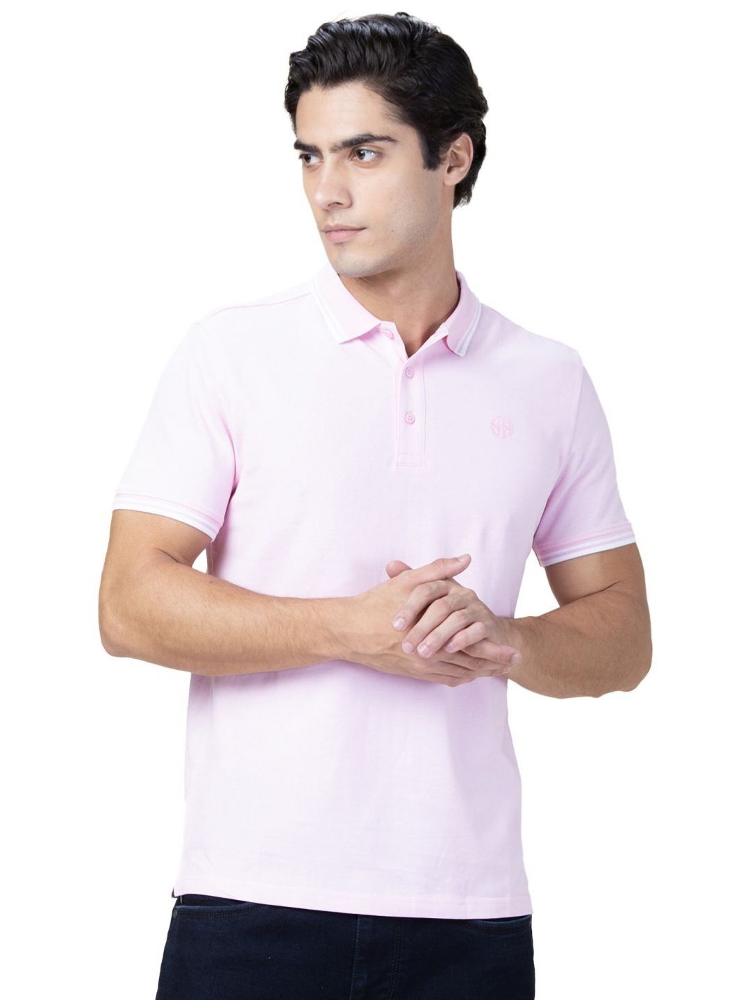 Being Human Men Polo Collar T-shirt