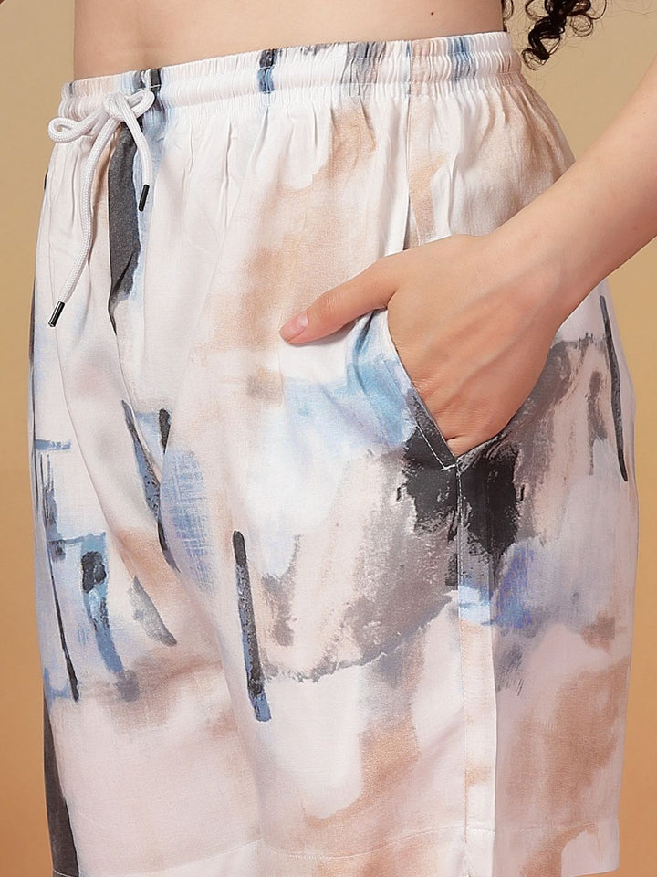 KLOTTHE Women Printed Night suit