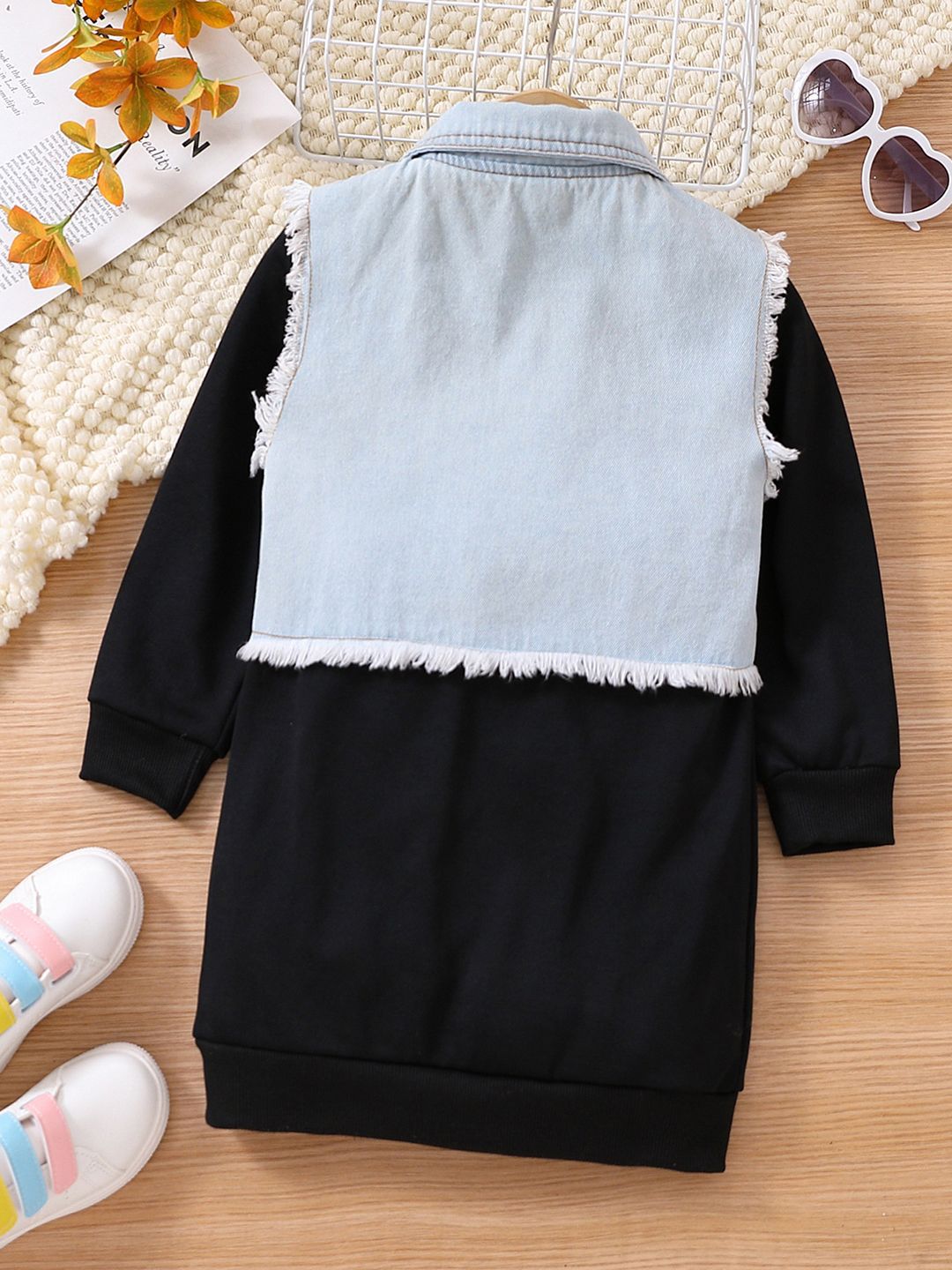 YK Colourblocked Sheath Dress