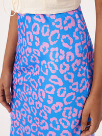 DressBerry The Regal Power Print A-Line Midi Skirt